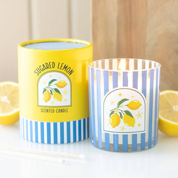 Sweet Lemon Scented Candle