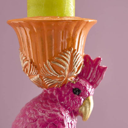 Orange elephant chandelier