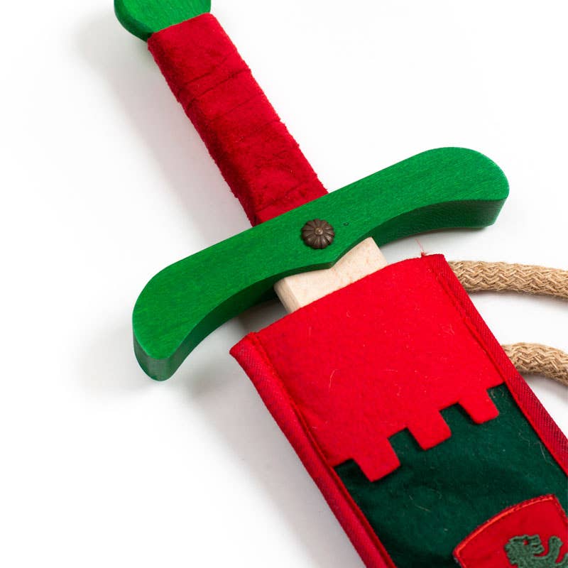Kamelot S Sword + Green Lion Scabbard