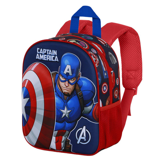 Marvel Captain America Patriot-Sac à Dos 3D Elite