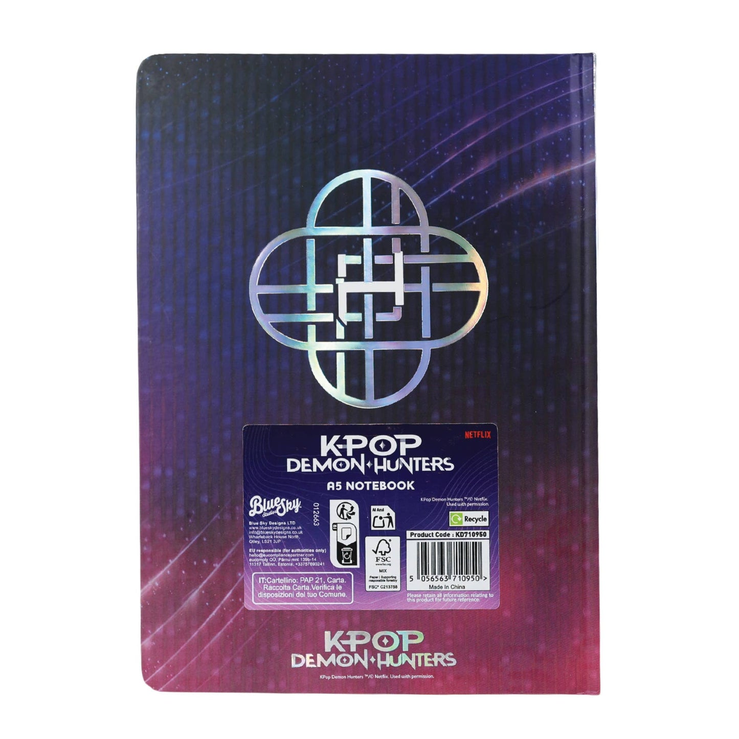 KPop Demon Hunters - A5 Notebook - Huntr/x
