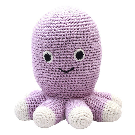 Crochet Plush - Light Purple Octopus