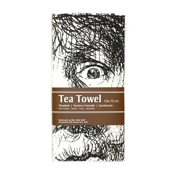 Dishcloth, Rembrandt, Curious Face
