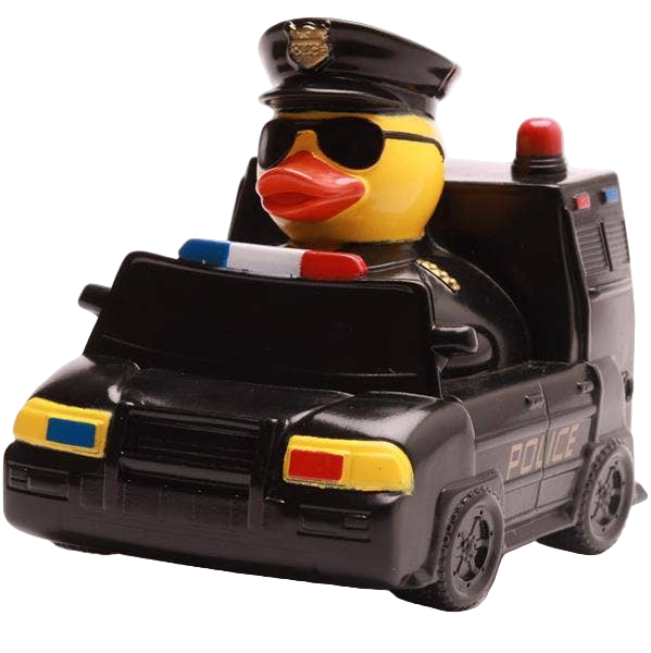 Canard Voiture de Police