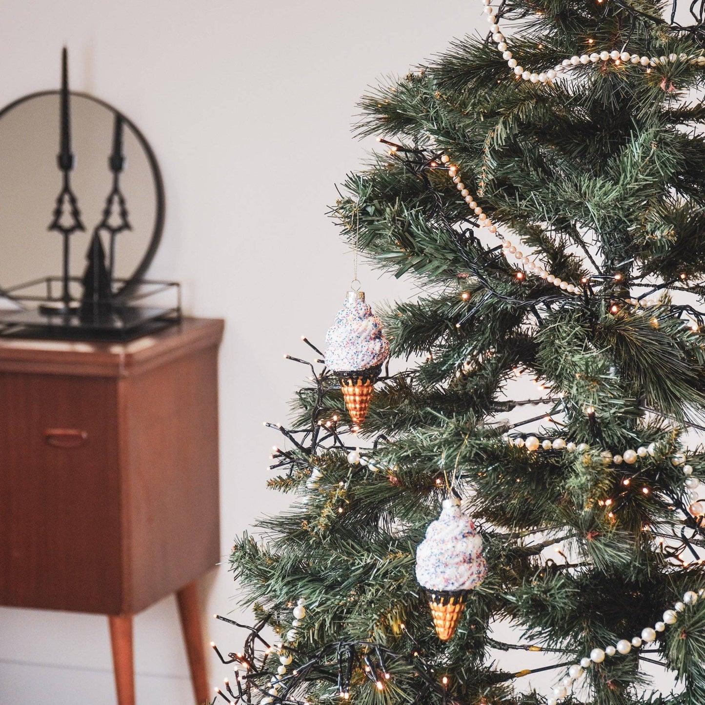 Boule de Noël Glace à l’italienne