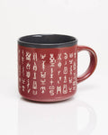 Mug Gravé Écriture Ossécaille – 443 ml