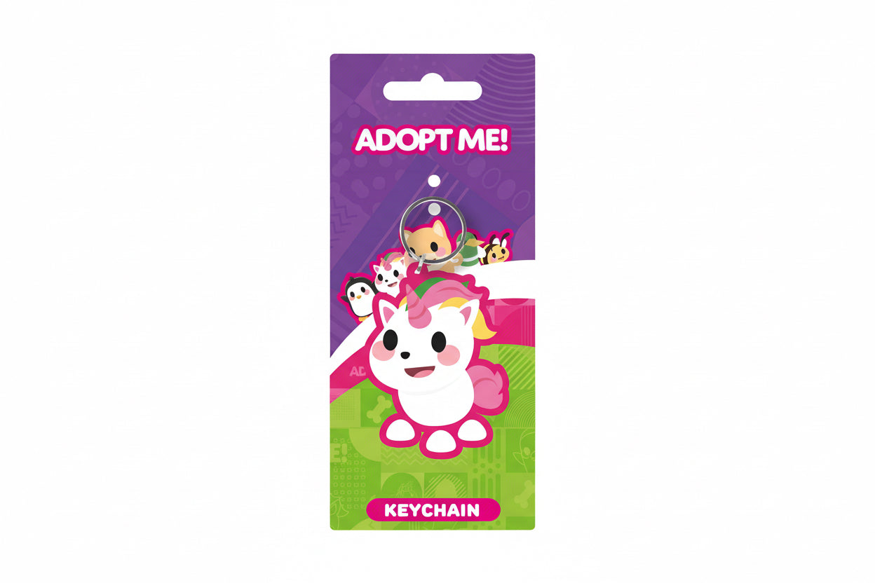 Adopt Me! Unicorn Keychain