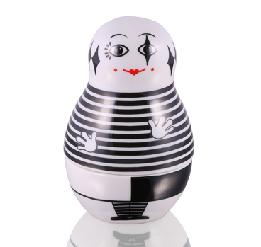 Mime Boo Russian Doll Salt & Pepper Shakers
