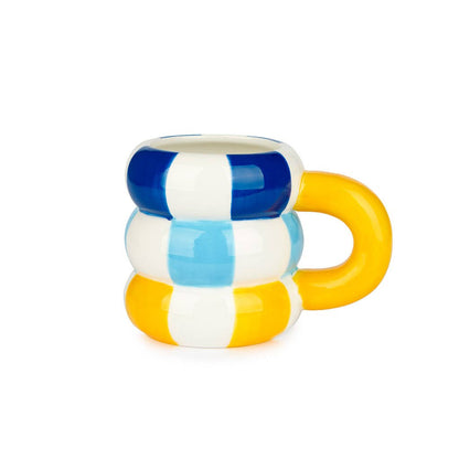 Mug, Floats, yellow, 300 ml, ceramic
