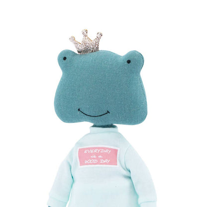 GIFT SET: Fiona Frog Plush in Tracksuit + Mermaid Tail