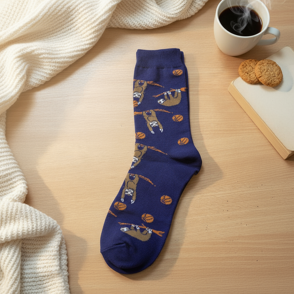 Lazy Socks Basketball Player
