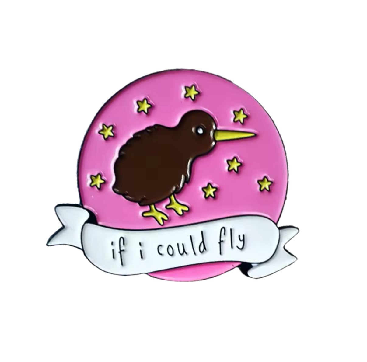 pin s kiwi if i could fly