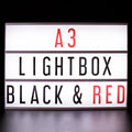 Lightbox Cinematic - Black A3