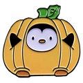 Pumpkin Penguin Pin