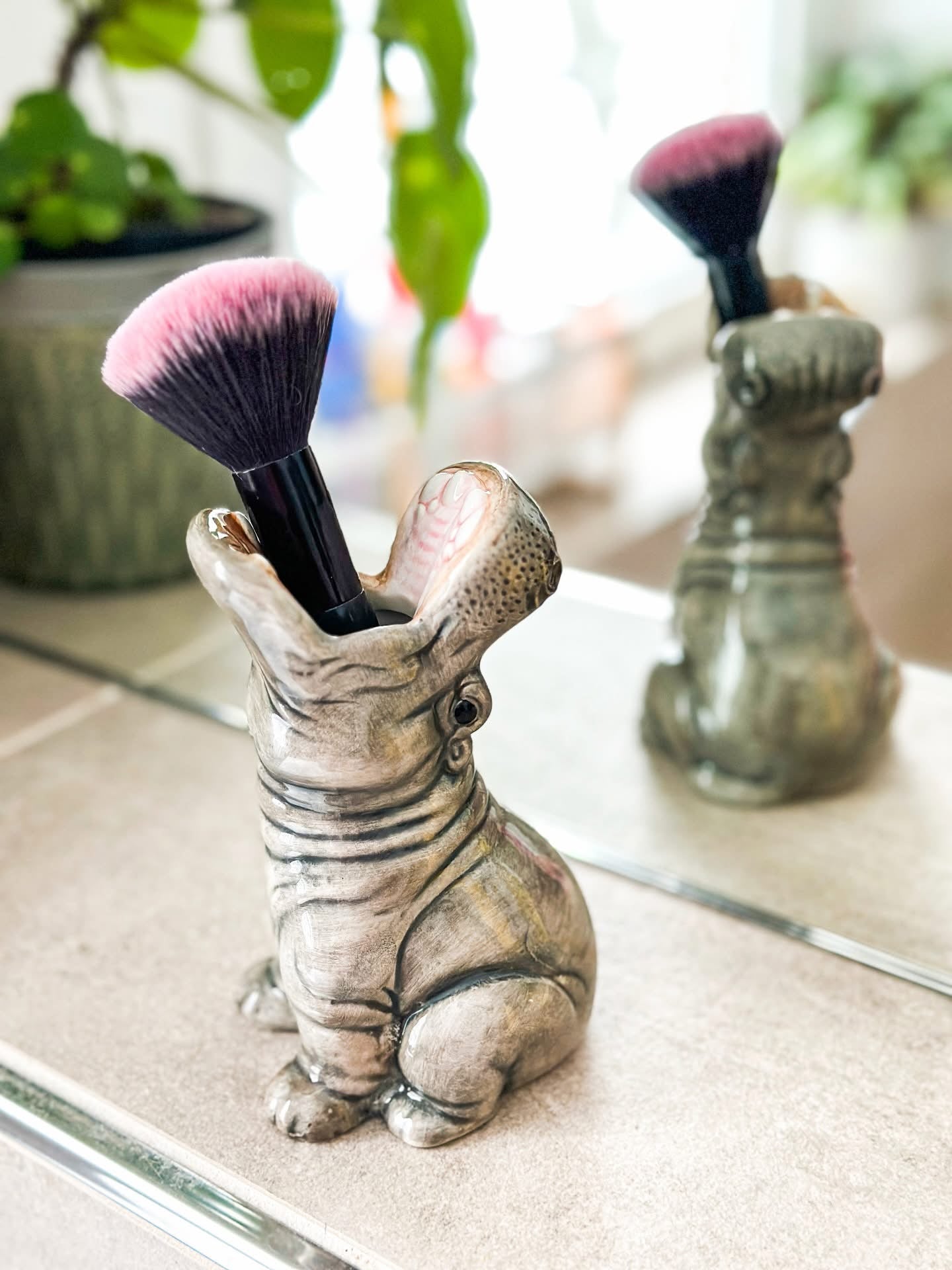 Small Hungry Hippo Vase