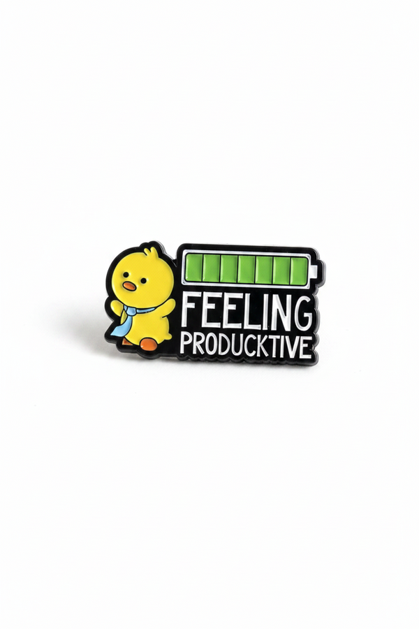 Pin’s Canard « Feeling Productive »