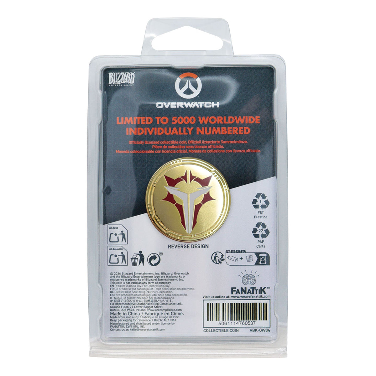 Overwatch - Limited Edition Factions Coin