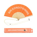 Éventail « Air conditioning » Orange