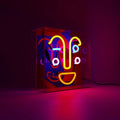 Memphis Face Neon