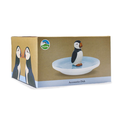 RSPB puffin trinket dish – 13 cm