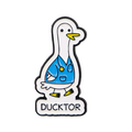 Spilla Ducktor White Duck