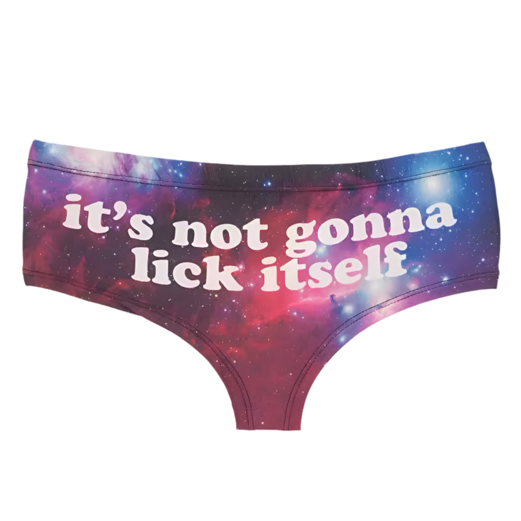 “It’s Not Gonna Lick Itself” Panties