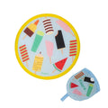 Éventail Pliable Imprimé Glaces