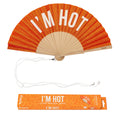 Éventail « I’m hot » Paillettes