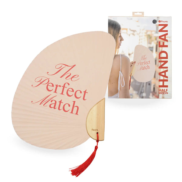 Éventail Demi-Lune « The perfect match » – Fisura