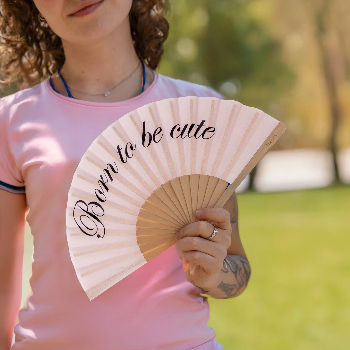 Éventail Mini « Born to be cute »