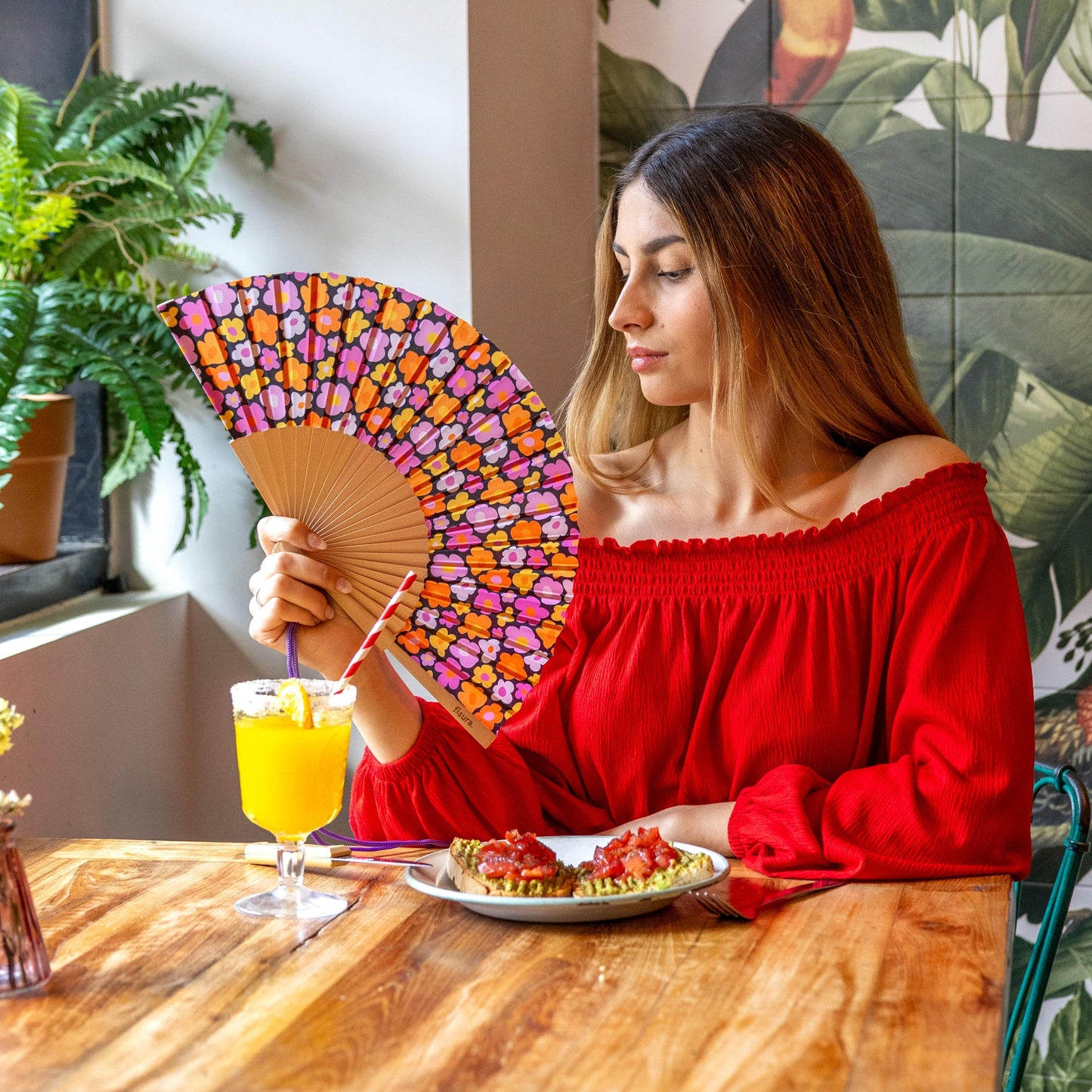 Éventail Fleurs Vintage – Fisura – vue 3