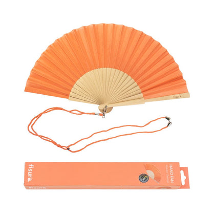 Éventail Couleur Pêche – Fisura