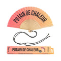 Éventail « Putain de chaleur » Dégradé Sunset