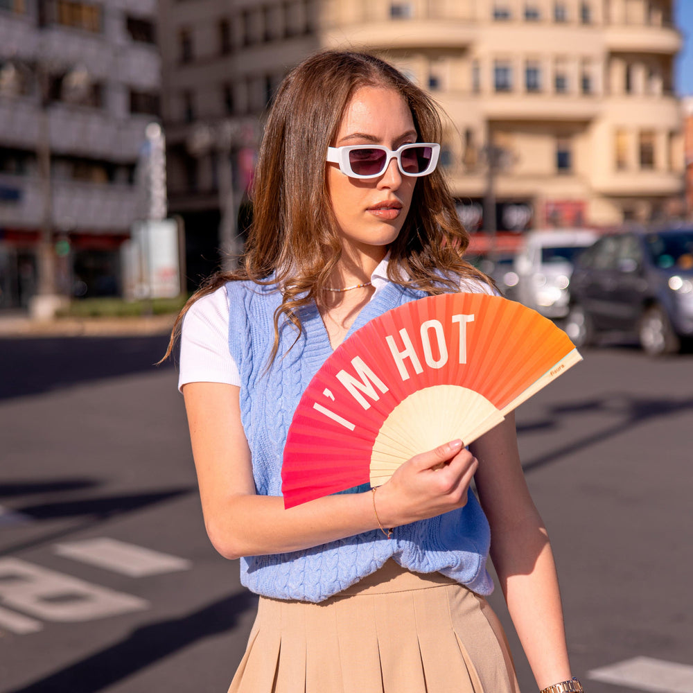 Éventail « I'm hot » Dégradé