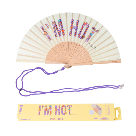Éventail « I’m hot » – Fisura