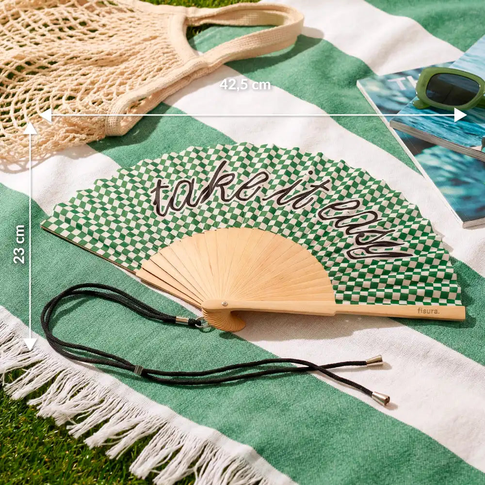 Éventail « Take it easy » – Fisura – vue 5