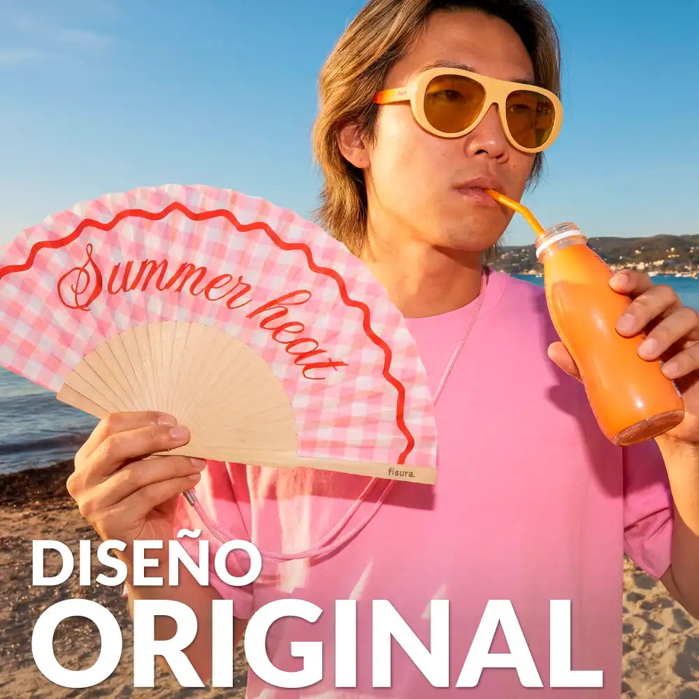 Éventail « Summer heat »