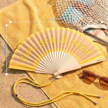 Éventail « Sun, sea & sand » – Fisura – vue 5