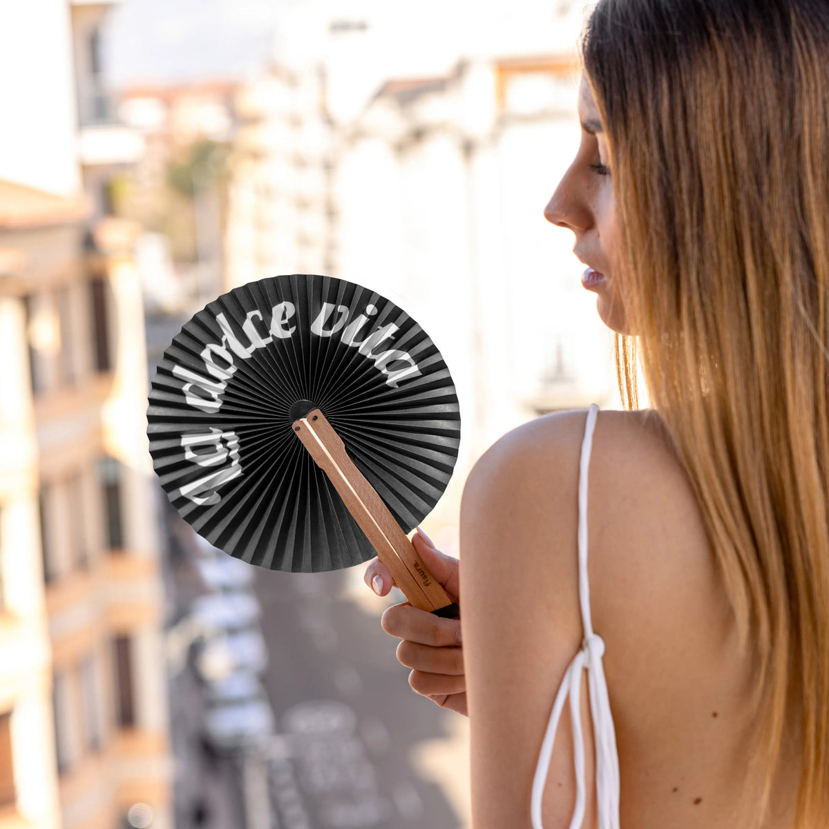 Éventail Pai Pai « Dolce vita »