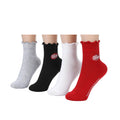 Lot de 4 paires de chaussettes femme Dr Pepper - Logo brodé