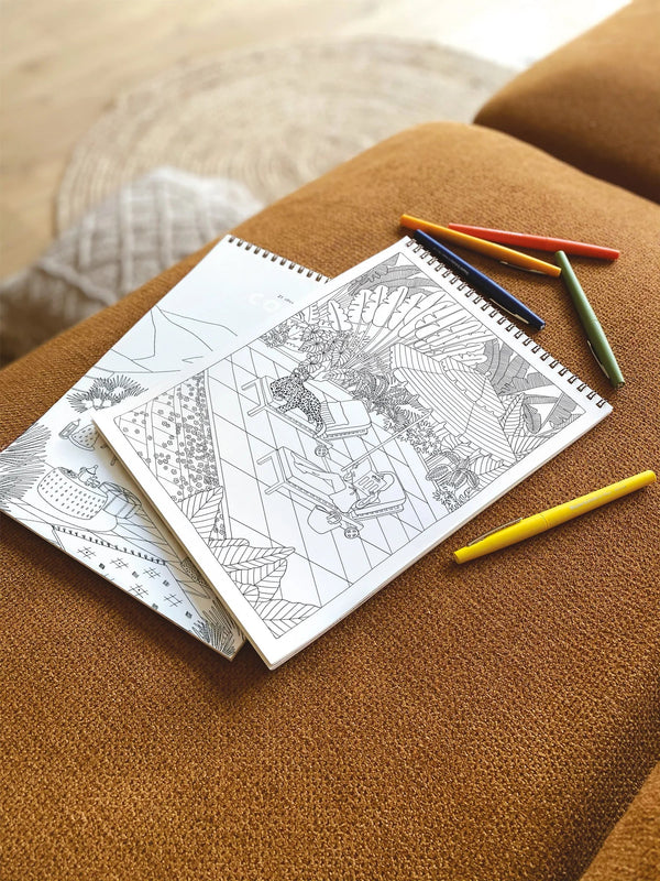 Coloring Book Bliss & Botanicals