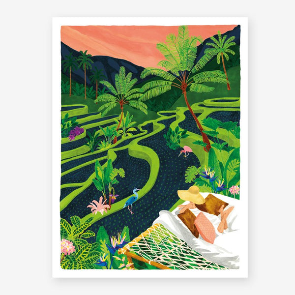 Bali with a view - Poster