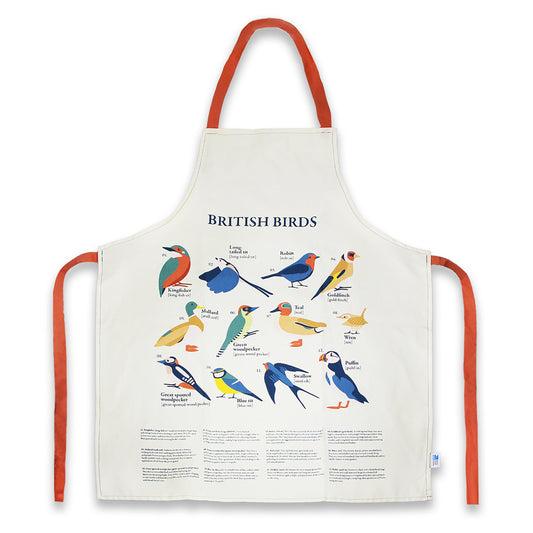RSPB Garden Birds British Birds Apron