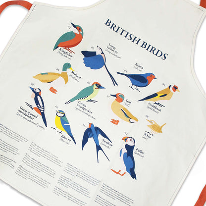 RSPB Garden Birds British Birds Apron