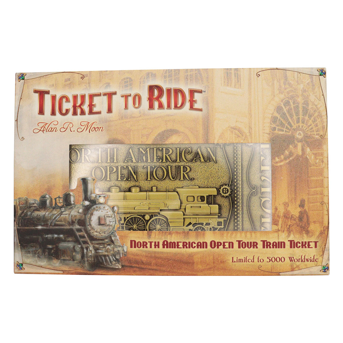 Collector's Item Ticket to Ride - North American Open Tour Ticket