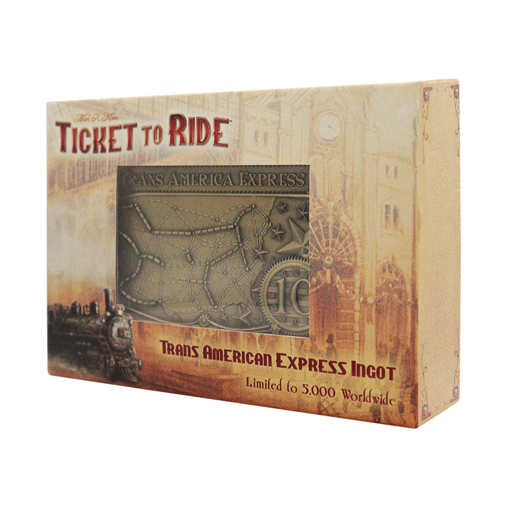 Collector's Ingot Ticket to Ride - Trans America Express