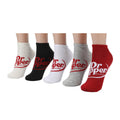 Chaussettes femme Dr Pepper - logo lot de 5 paires