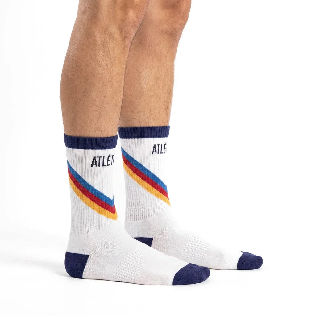 Chaussettes Atlético CP « Classique » – Blanc - Chulé