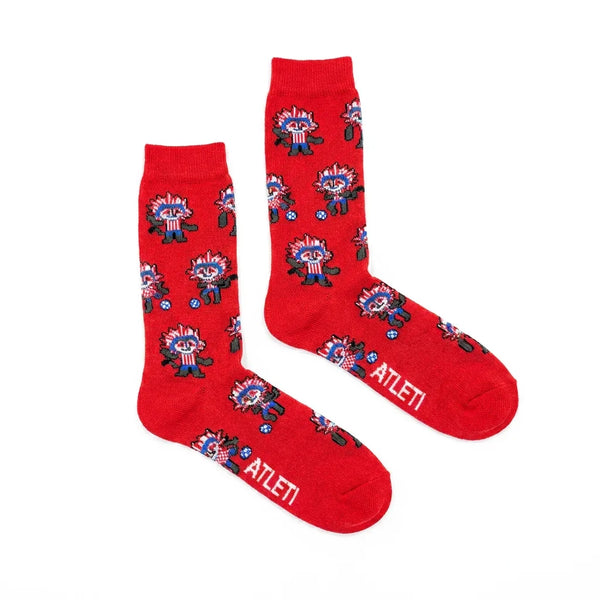 Chaussettes Enfant Atlético de Madrid « Indi » – Rouge - Chulé