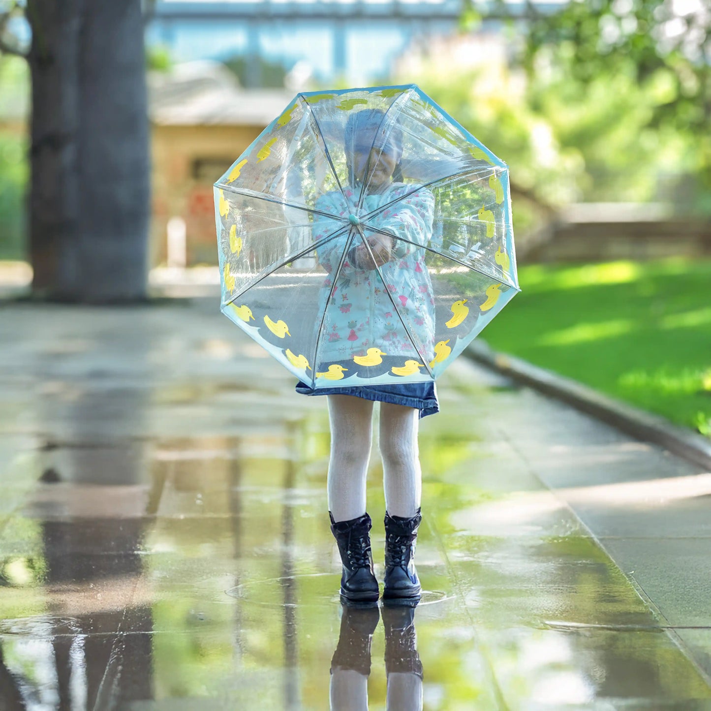 Children's umbrella "ducks"
